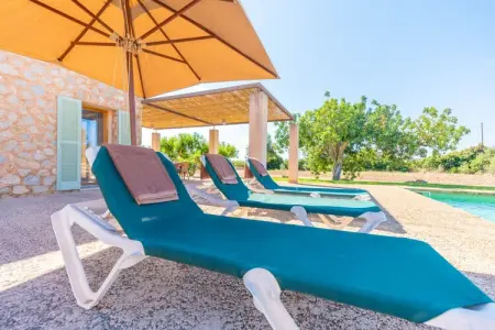 Villa Pedra Viva à Cala Bona, piscine privée 10x4m : photo 32