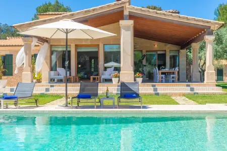 Villa Golf Marina aux Baléares, piscine et jacuzzi : photo 3