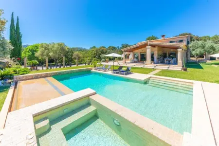 Villa Golf Marina aux Baléares, piscine et jacuzzi : photo 5