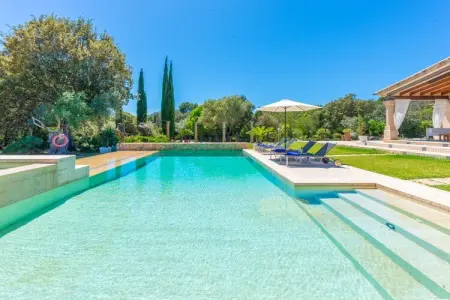 Villa Golf Marina aux Baléares, piscine et jacuzzi : photo 6