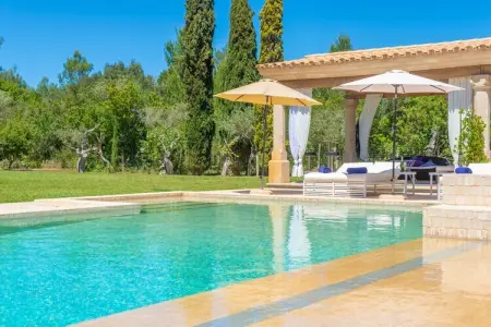 Villa Golf Marina aux Baléares, piscine et jacuzzi : photo 7