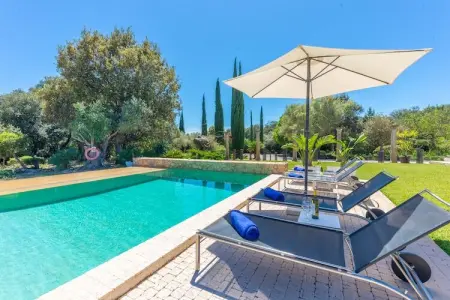 Villa Golf Marina aux Baléares, piscine et jacuzzi : photo 8