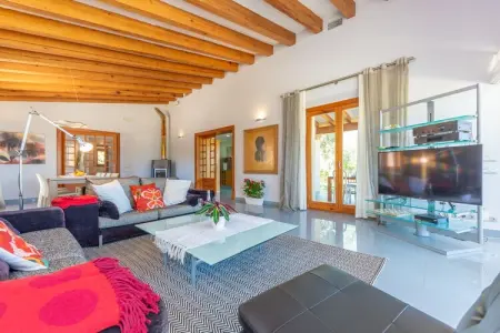 Villa Golf Marina aux Baléares, piscine et jacuzzi : photo 11