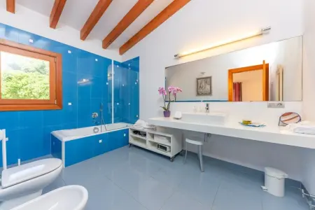 Villa Golf Marina aux Baléares, piscine et jacuzzi : photo 24
