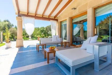 Villa Golf Marina aux Baléares, piscine et jacuzzi : photo 28