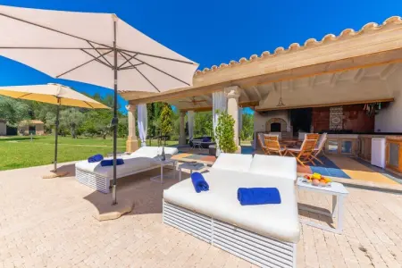 Villa Golf Marina aux Baléares, piscine et jacuzzi : photo 30