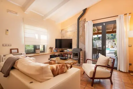 Cal Llenyater, villa 4 pers. à Pollença avec piscine : photo 16
