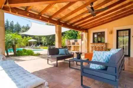 Cal Llenyater, villa 4 pers. à Pollença avec piscine : photo 29