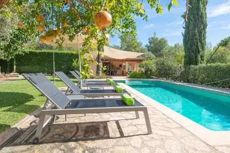 Cal Llenyater, villa 4 pers. à Pollença avec piscine : photo 37