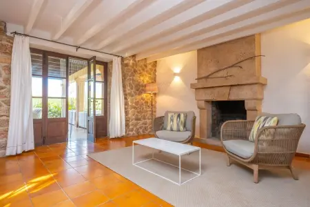 Villa L'eresta : piscine 13m et court de tennis aux Baléares : photo 11
