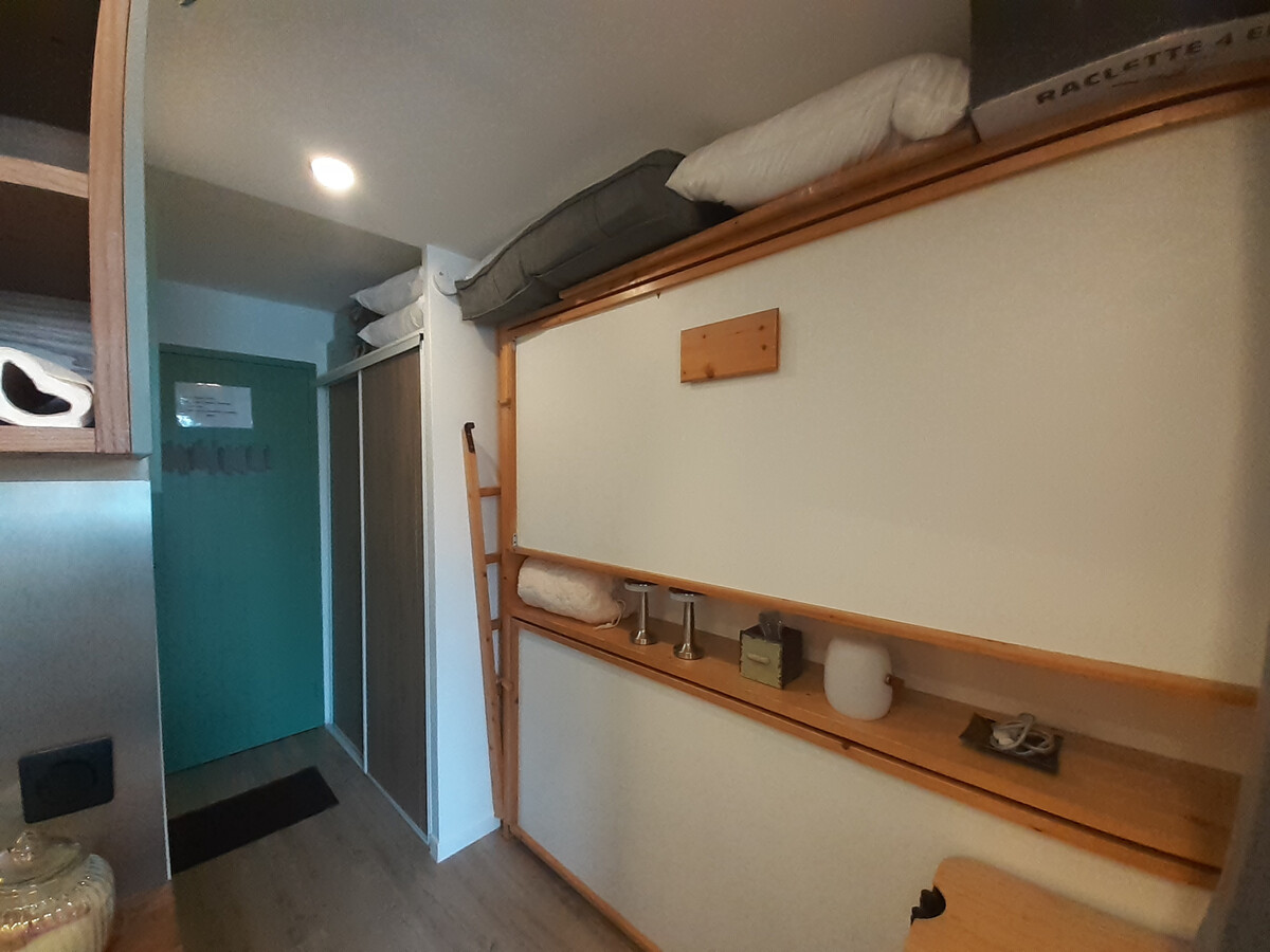 Studio rénové 2024 à Valfréjus, 100m télécabine - Photo 6