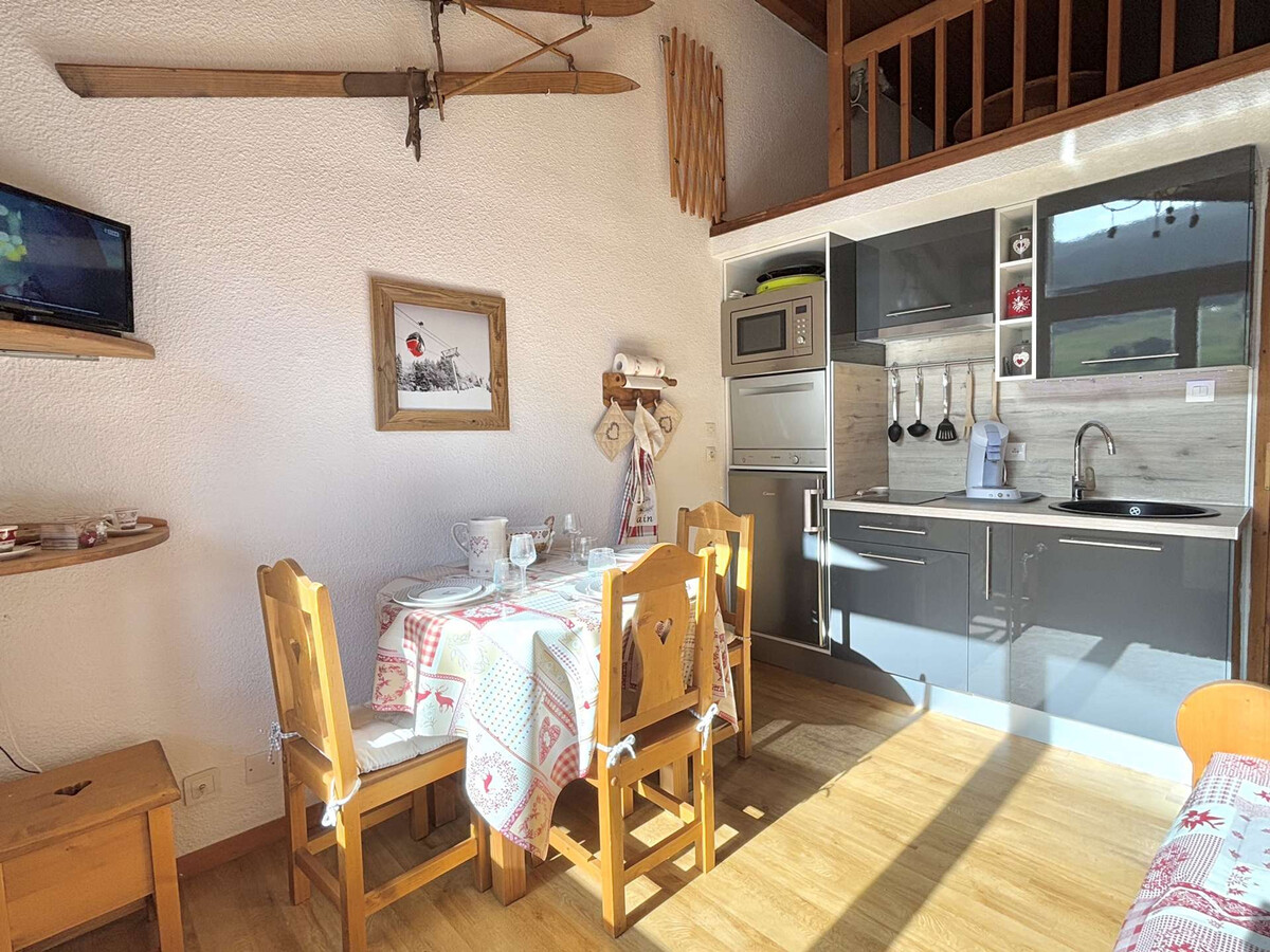 Studio alcôve 3 pers, balcon Sud, 400 m des pistes - Photo 4