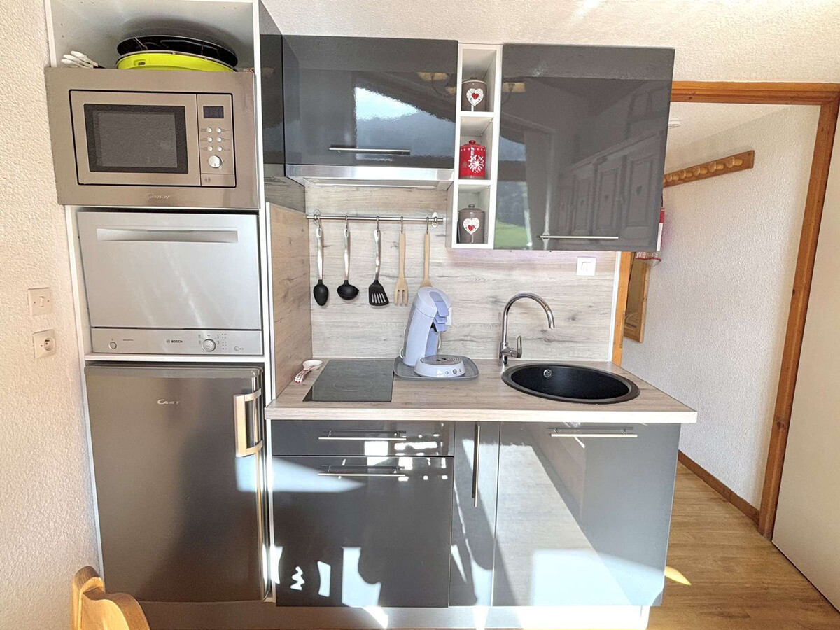 Studio alcôve 3 pers, balcon Sud, 400 m des pistes - Photo 5