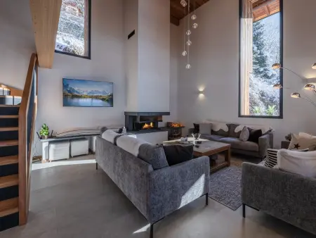 Chalet moderne à Morzine, 12 pers, 5 ch, proche centre - Photo 1