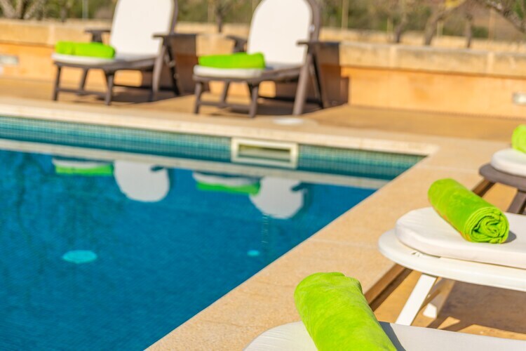 Villa Cas General, piscine privée à Santa Eugenia - Photo 13