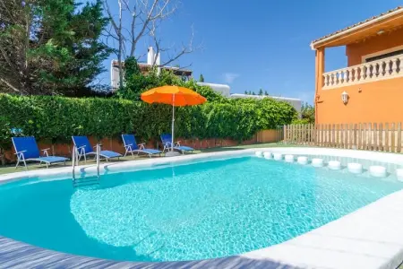 Location villa à Sa Coma, Illes Balears, Sa Coma (lampe à huile) - Villa avec piscine privée