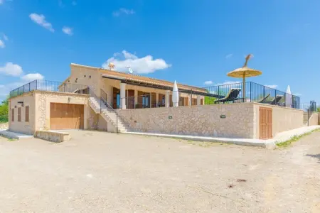 Villa Son Roca à Montuïri : piscine d'eau salée : photo 7