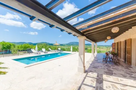 Villa Son Roca à Montuïri : piscine d'eau salée : photo 29