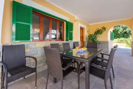 Villa Calamari aux Baléares, piscine privée à Portocolom : photo 5