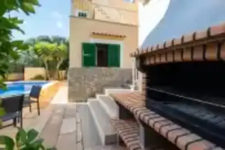 Villa Calamari aux Baléares, piscine privée à Portocolom : photo 6