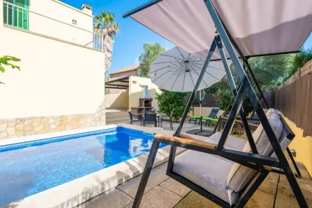 Villa Calamari aux Baléares, piscine privée à Portocolom : photo 8