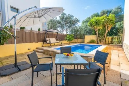 Villa Calamari aux Baléares, piscine privée à Portocolom : photo 28