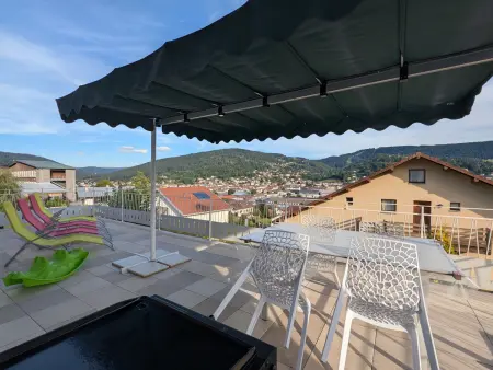 Appartement vue panoramique Gérardmer, terrasse et parking : photo 17