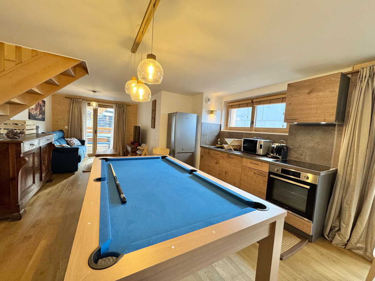 Appart 10 pers à Vars : terrasses vue montagne & billard - Photo 6
