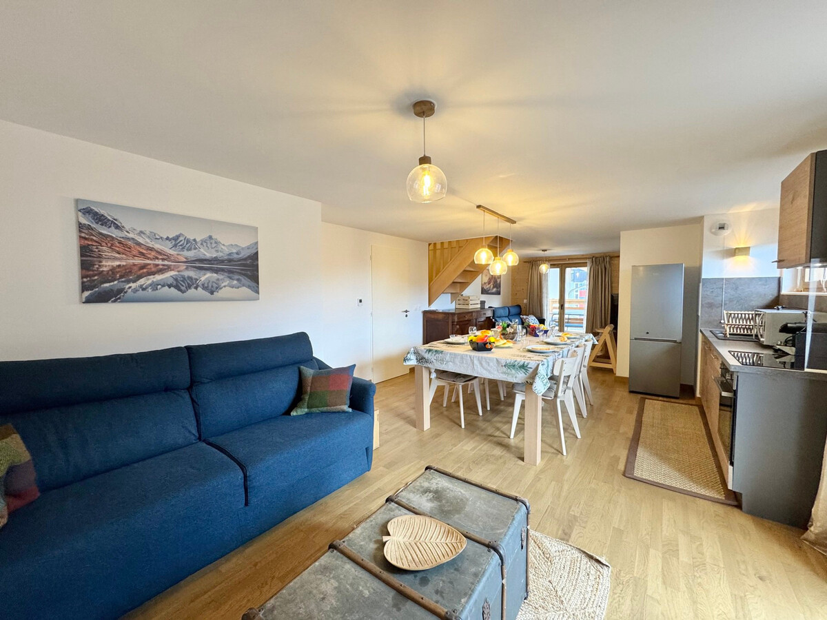 Appart 10 pers à Vars : terrasses vue montagne & billard - Photo 8