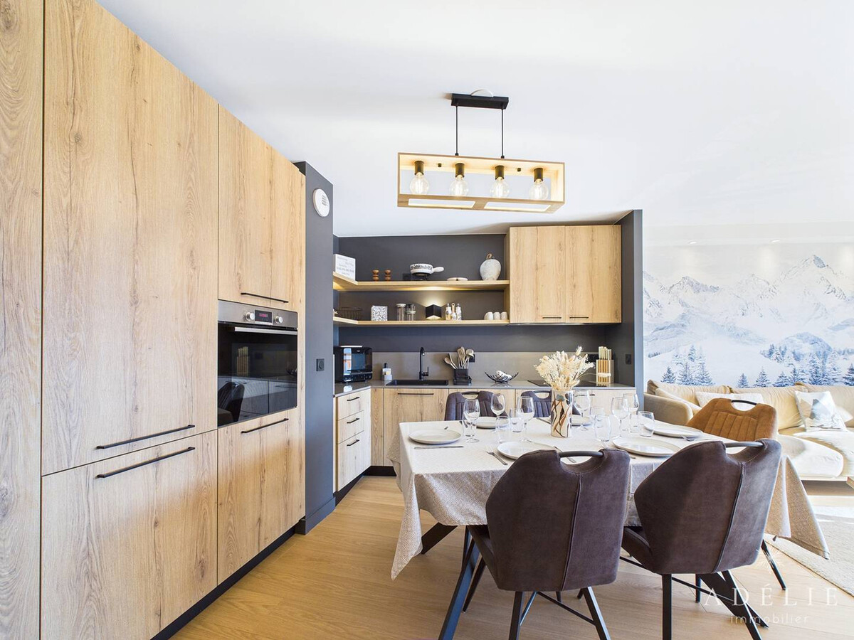 Appart. 3p neuf 6 pers, balcon sud, 450m pistes - Photo 6