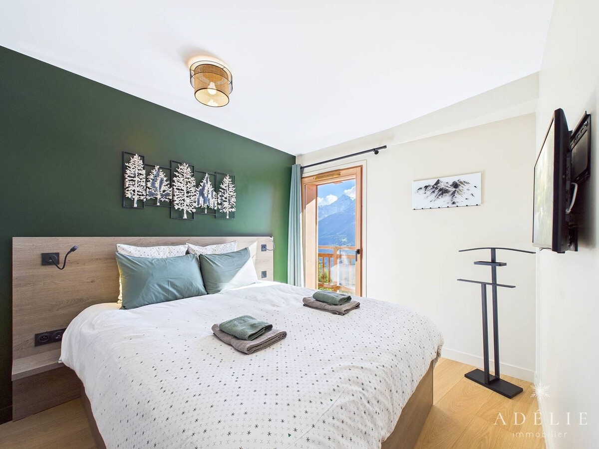Appart. 3p neuf 6 pers, balcon sud, 450m pistes - Photo 13