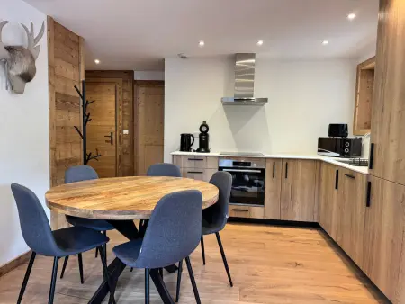 Location appartement à Pralognan la Vanoise, Appartement cosy au pied des pistes avec parking privatif