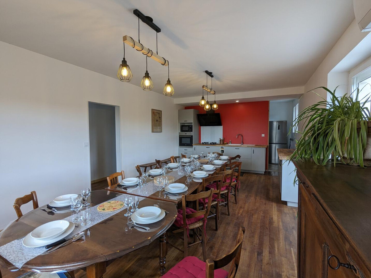 Gîte 14 pers., 5 chambres, piscine chauffée à Montbron - Photo 6