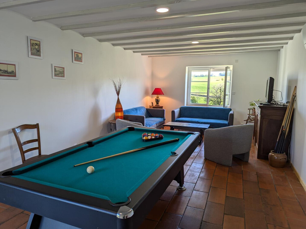 Gîte 14 pers., 5 chambres, piscine chauffée à Montbron - Photo 14