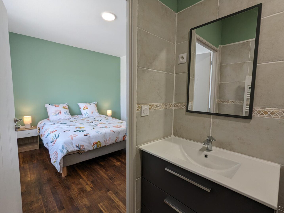 Gîte 14 pers., 5 chambres, piscine chauffée à Montbron - Photo 23