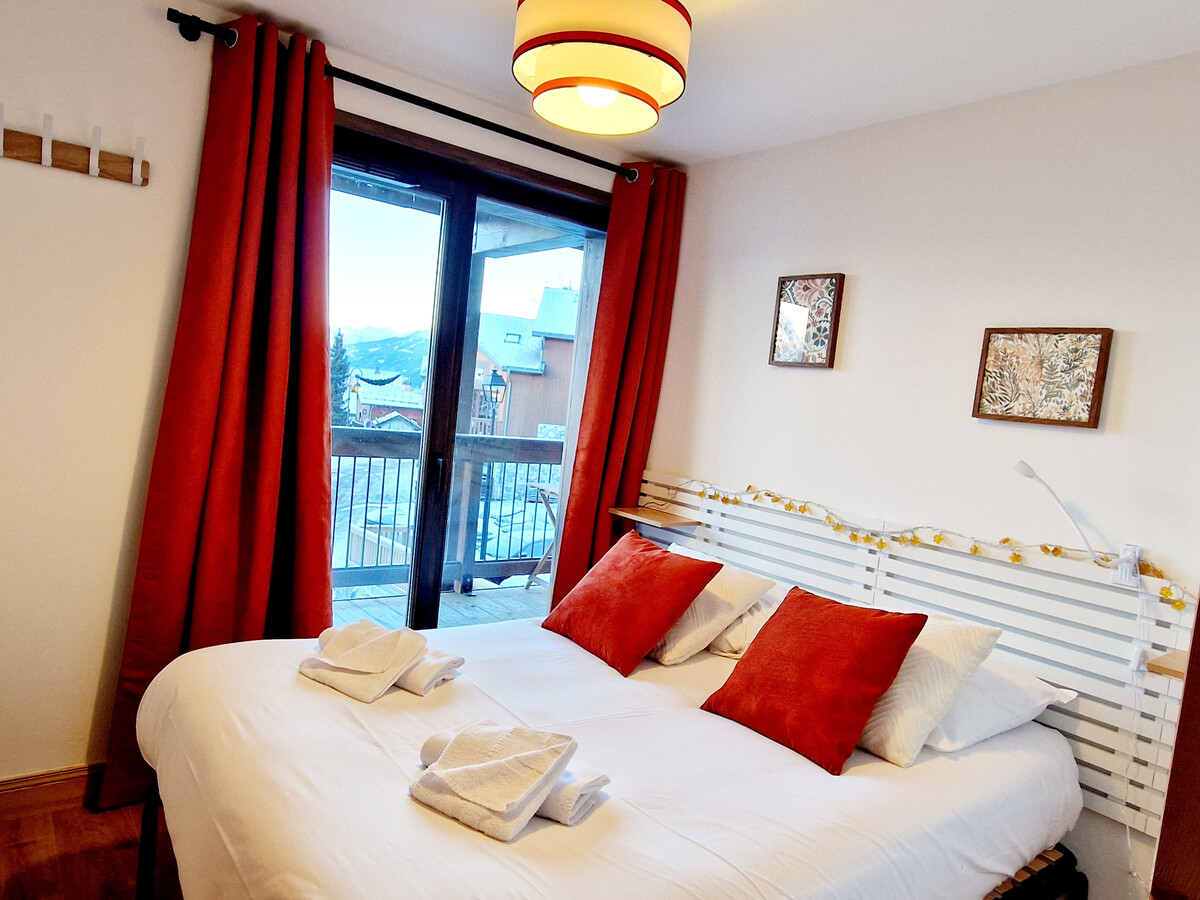 Appartement 6 pers. Montalbert, balcon Mont-Blanc, 50m pistes - Photo 5