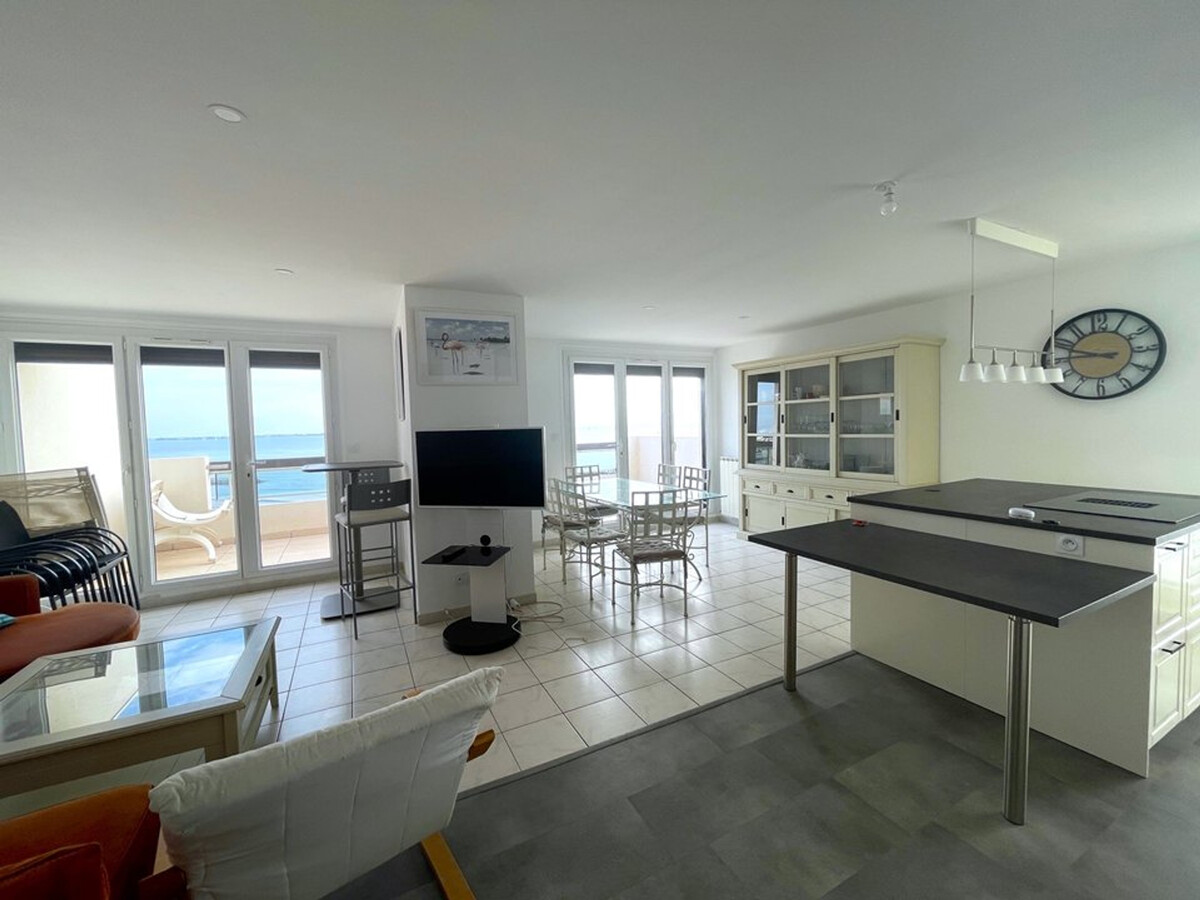 Appartement face à la mer, 6 pers, étage élevé, parking - Photo 3