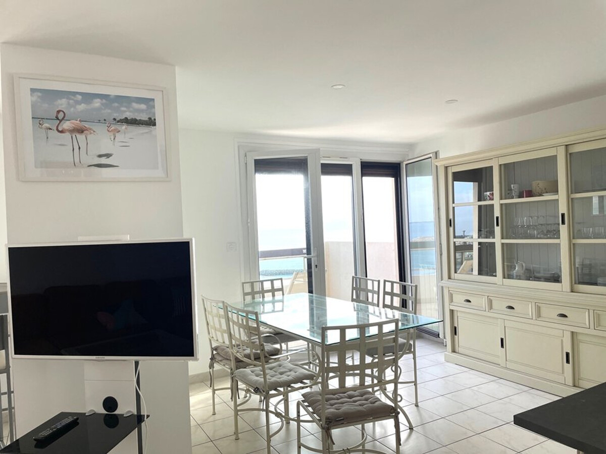 Appartement face à la mer, 6 pers, étage élevé, parking - Photo 5