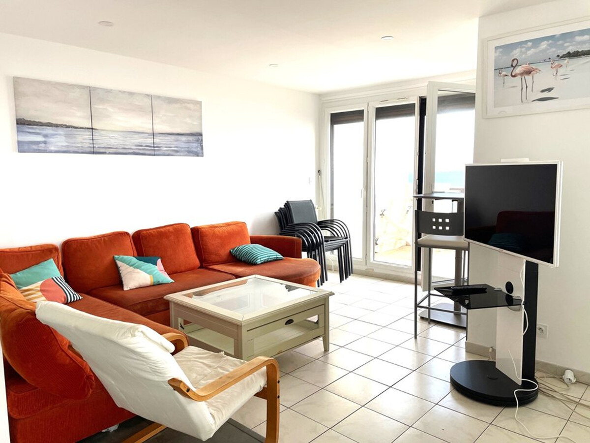 Appartement face à la mer, 6 pers, étage élevé, parking - Photo 6