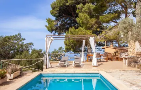 Villa Miraet à Valldemossa, vue mer panoramique : photo 2