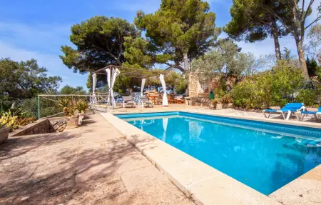 Villa Miraet à Valldemossa, vue mer panoramique : photo 5