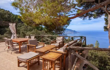 Villa Miraet à Valldemossa, vue mer panoramique : photo 6
