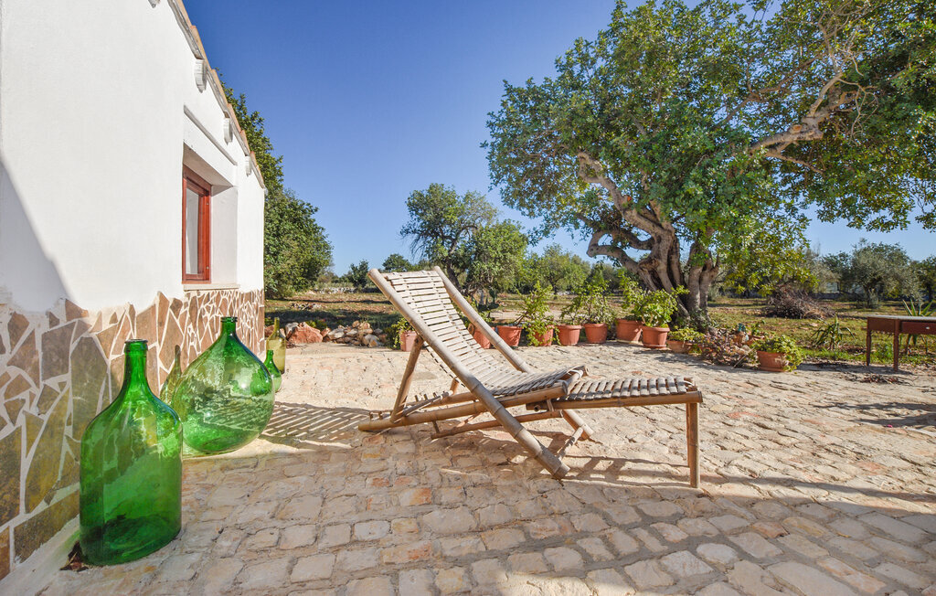 Maison pierre et bois à Scicli, terrasse couverte - Photo 6