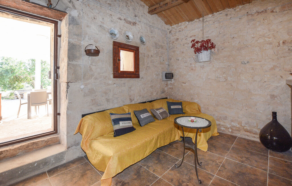 Maison pierre et bois à Scicli, terrasse couverte - Photo 15