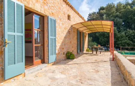 Maison Bonita à Artà, piscine et jardin méditerranéen : photo 3