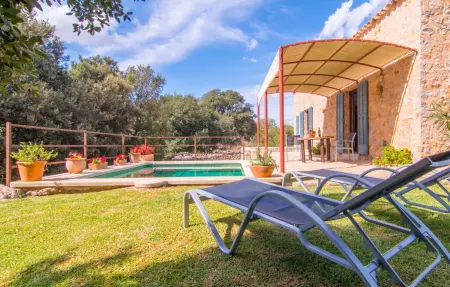 Maison Bonita à Artà, piscine et jardin méditerranéen : photo 4