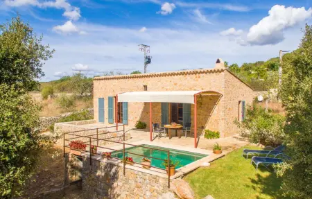 Maison Bonita à Artà, piscine et jardin méditerranéen : photo 6