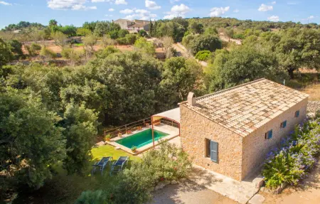 Maison Bonita à Artà, piscine et jardin méditerranéen : photo 9