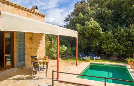 Maison Bonita à Artà, piscine et jardin méditerranéen : photo 11