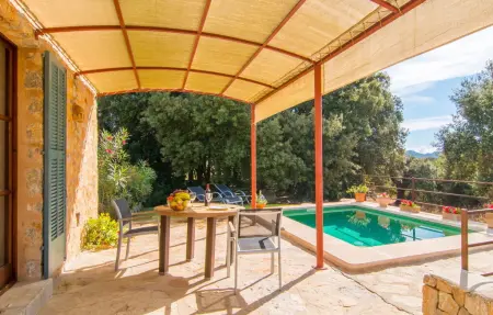 Maison Bonita à Artà, piscine et jardin méditerranéen : photo 13